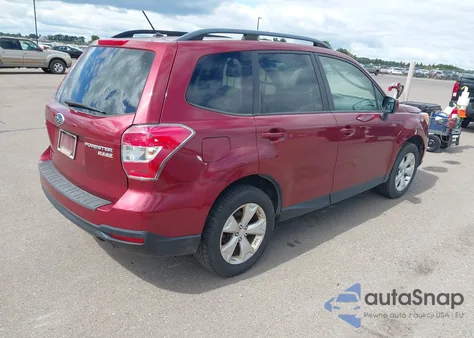 2014 Subaru Forester 2.5I Premium from USA, damaged, VIN JF2SJAECXEH532591